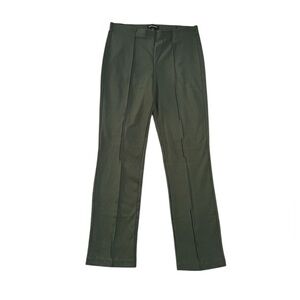 NWT Banana Republic Ponte Olive Stretchy Elastic Waist Trouser Pants Size L